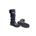 Art. 301 BIKER STIVALE IN VERA PELLE NERO