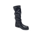 Art. 301 BIKER STIVALE IN VERA PELLE NERO