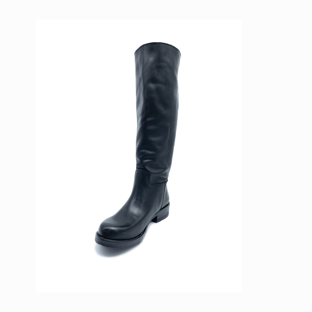 Art. 355 STIVALE IN VERA PELLE NERO 
