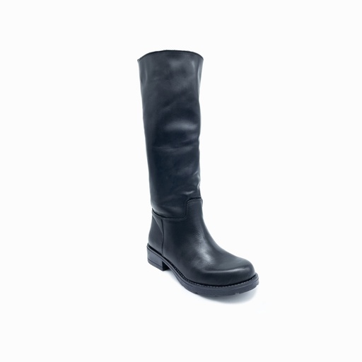 Art. 355 BLACK GENUINE LEATHER BOOT